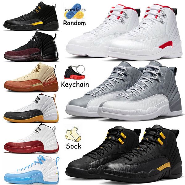

2023 jumpman 12s men basketball shoes 12 stealth a ma maniere university blue black royalty taxi playoffs utility cherry low easter flu game