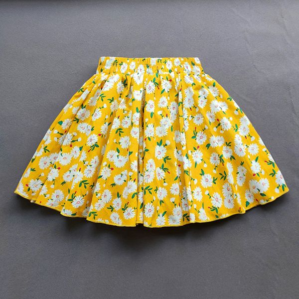 

skirts summer women's high waist flower fold skiing south korea sweetheart girl elastic waist a-line large swing skiing women's co, Black