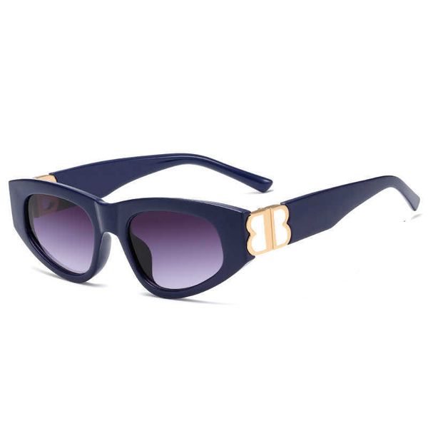 

fashion designer b letter sunglasses luxury burb new b family fashion small frame sunglasses women's trend square versatile, White;black