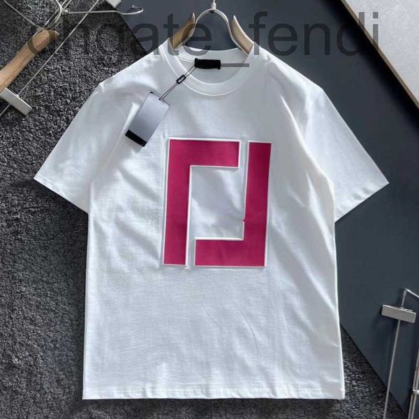 

men's t-shirts designer23ss designer t shirt men women short sleeved tshirt sweatshirt big f cotton t-shirt letter printing luxury tee, White;black