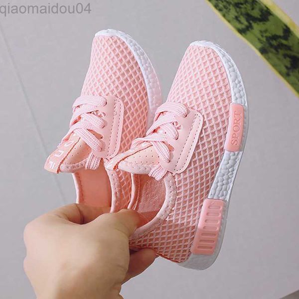 

athletic outdoor kid running sneakers summer children sport shoes tenis infantil boy basket footwear lightweight breathable girl aa230410, Black