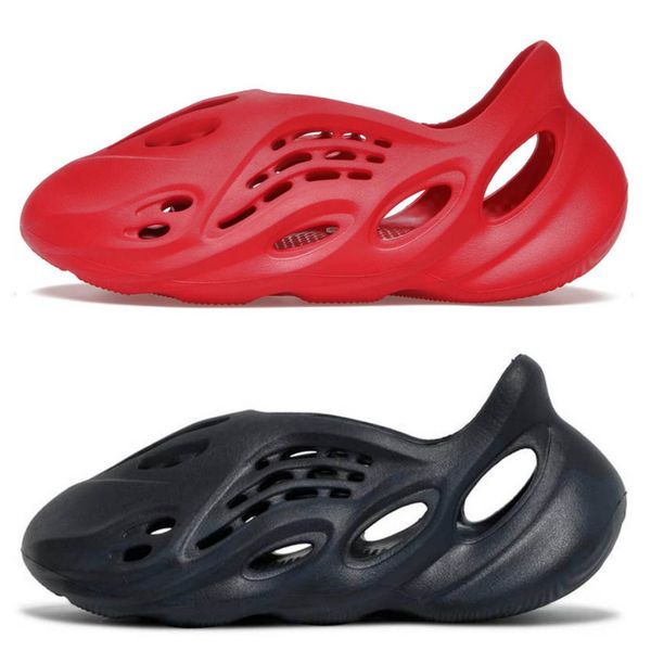 

designer slippers men woman slider foam runner mineral blue onyx pure sandals slide slipper resin men woman sandal bone foam slippers black