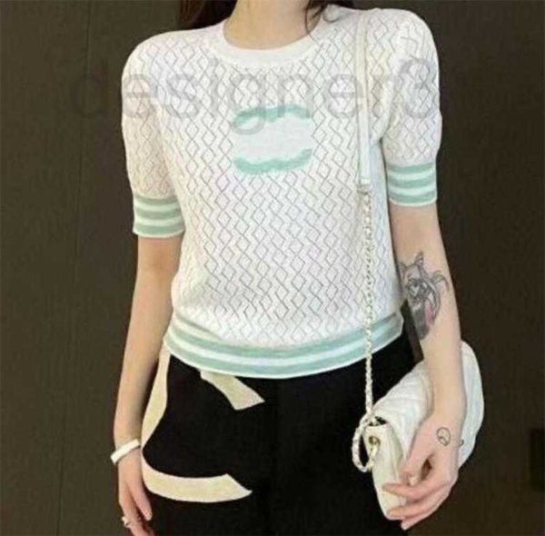 

women's knits & tees designer new sweaters luxury brand casual women cardigan designer t-shirts 58y2, White
