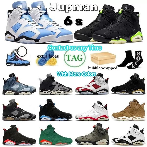 

jumpman 6 6s basketball shoes men women university blue jor#den red oreo georgetown midnight navy cactus jack black infrared unc trainers ou