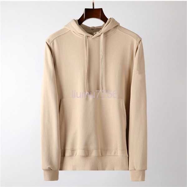 

jumpers 2021fw konng gonng spring and autumn fashion brand mens hoodie jumper hoodies coat pure cotton wool basic style wbha, Black