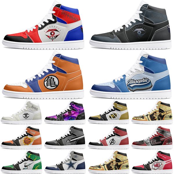 

new Customized Shoes 1s DIY shoes Basketball Shoes male 1 females 1 Anime Customized Character Leisure Trend Outdoor Shoes