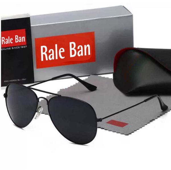 

sunglasses digner 3025r sunglass for men rale ban glass woman uv400 protection shad real glass lens gold metal frame driving fishing sunni, White;black