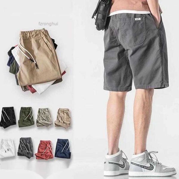 

summernew men's shorts casual loose quarter corteiz pants athletic cotton straight outwardly wear 3xl trendy beach kprm, White;black
