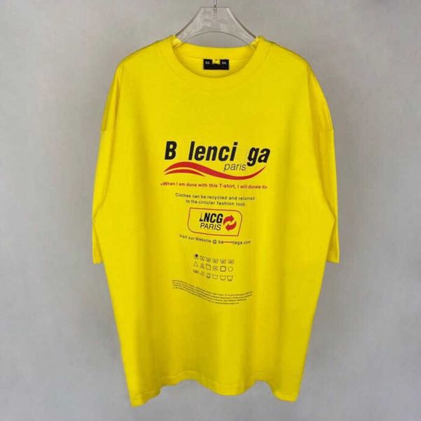 

2023 new women's tshirt shirt edition summer eco letter print sleeve t-shirt, White;black