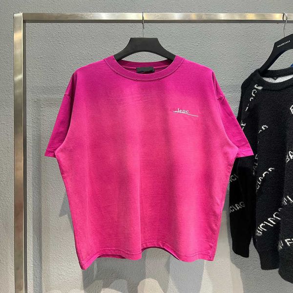 

2023 new designer womens t shirt high-end shirt correct version letter coke wave embroidery on front back panels unisex, White;black