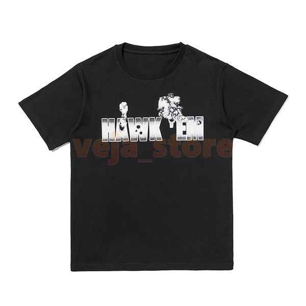 

designer mens t shirt fashion summer women letter pattern tee men women short sleeve black white size s-xl, White;black