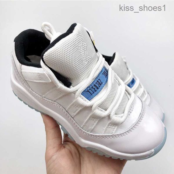 

233designer low children basketball kids shoes baby 11 11s xi cherry bred cool grey concord unc win like for toddler sneakers fashion tennis, Black