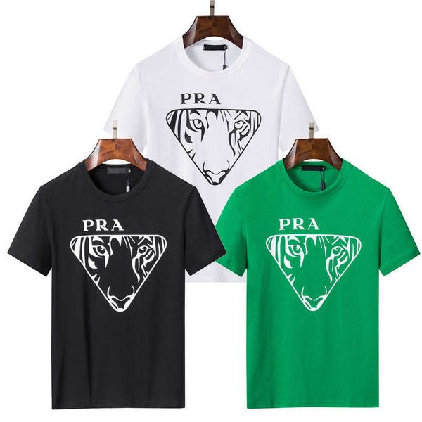 

2023 womens designer t shirt tracksuit summer mens sleeves tee pure shirts leisure classic pattern size, White;black