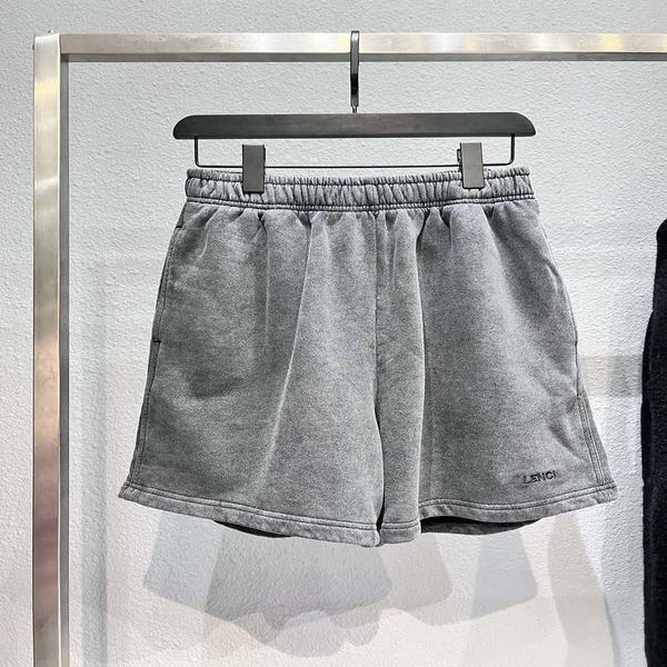 

designer summer women t shirt shirt high edition family large english letter embroidery wash water stir fried color loose tight pants for me, White;black