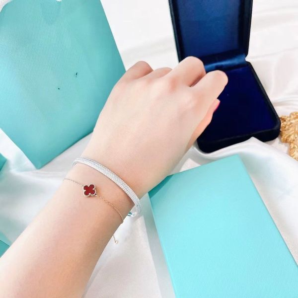 

luxury metro bangle bracelet brand designer s925 sterling silver full crystal wide cuff for women with box, Golden;silver