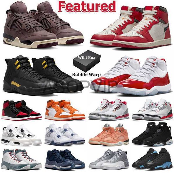 

2023 men women basketball shoes 11 cherry lost and found 12 4 military black taxi 3 9 fire red thunder midnight navy 5 6 13 metallic silver