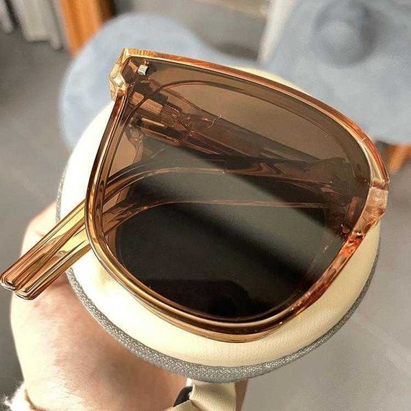 

sunglasses foldable internet famous concave shape pgraphy female, Blue