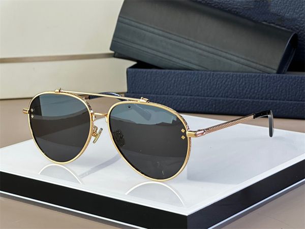 

summer fashion sunglasses metal large frame round design casual simple men and women outdoor sunscreen uv400 with case, White;black