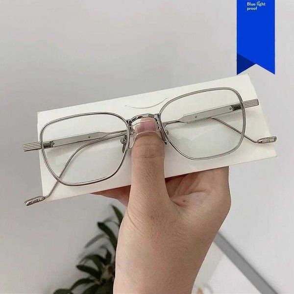 

plain face pure desire glasses frame retro square net red with myopic option