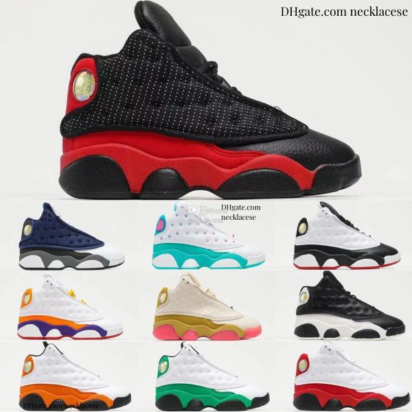 

kids shoes 13 toddlers 13s boys basketball sneakers gril baby kid children shoe youth infants xiii sport sneaker baby outdoors designer athl, Black