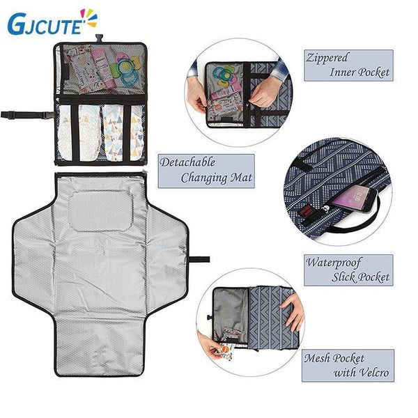 

changing pads covers born changer portable foldable waterproof stroller mattress children floor mat 35*25 cm 230408