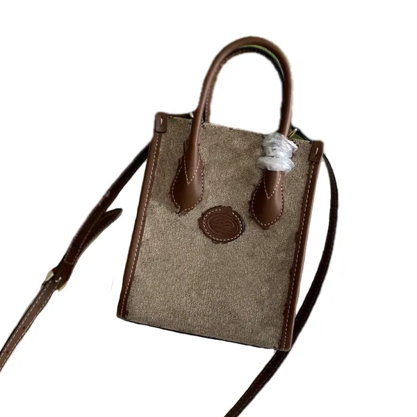 

7a shoulder bag crossbody bags pocket petit sac plat polka dot gradient mini tote spring in the city canvas leather handbag shopping bag wit