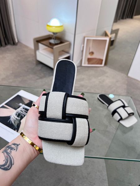 

designer slippers slides sandals summer flats real leather platform shoes ladies beach effortlessly stylish slides straps with adjusted gold, Black