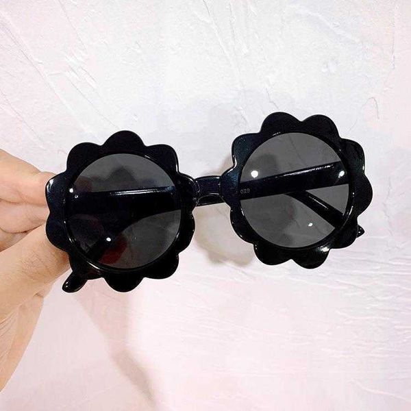 

lions head flower petals glasses sunflower childrens sunglasses cute baby, Blue