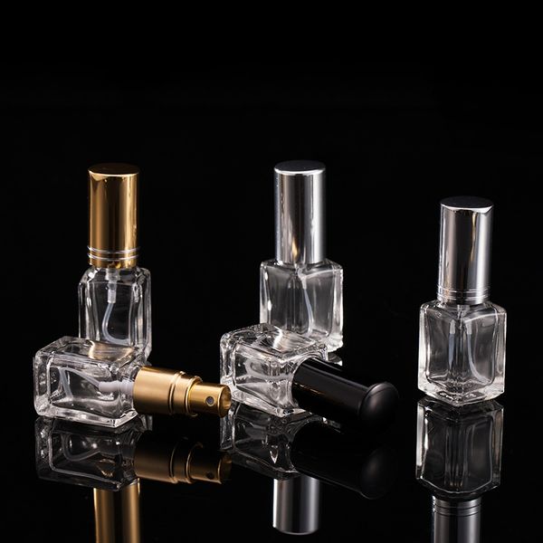 

500pcs/lot 5ml glass refillable portable sample perfume bottles travel spray atomizer empty perfume bottle