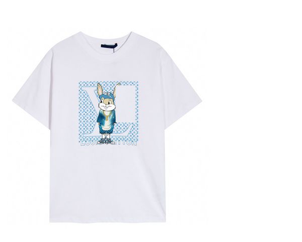 

2023 mens t shirts women designers t shirts tees apparel man s casual chest letter shirt luxurys clothing street shorts sleeve clothes palm, White;black