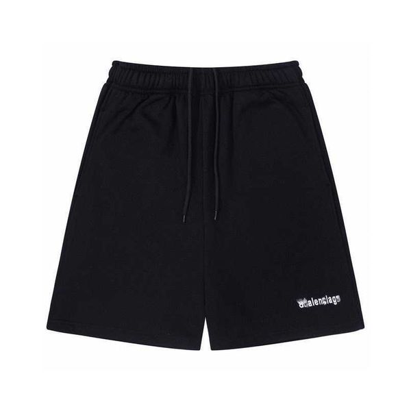 

designer summer women t shirt shirt correct version embroidery casual loose simple shorts, White;black
