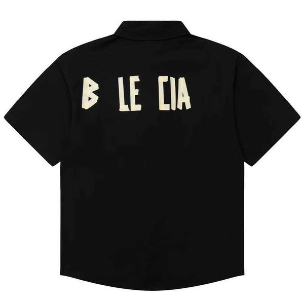 

designer women's clothing 20% off original summer versatile tape letter print casual loose sleeve shirt, White;black