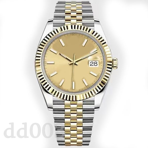 

zdr mens watch 36mm luxury watches 2813 automatic stainless steel sports montre femme fashion holiday gift datejust watch luminous sb039 c23, Slivery;brown