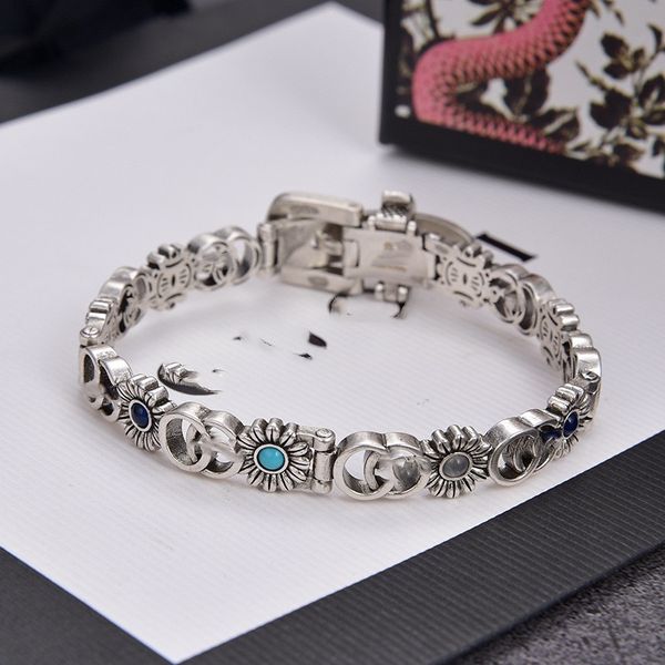 

latest jewelry love bracelet bangles mens chain womens titanium steel fashion charm silver bracelets trend street hip hop neutral style, Black