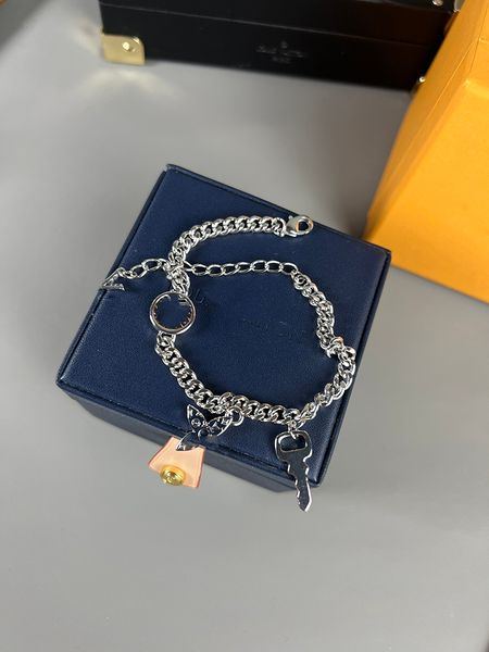 

ower diamond chain fashion jewelry 925 men women wholesale birthday gift exquisite wedding, Golden;silver