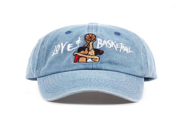 

ball caps cotton dad hats love basketball embroid gorras snapback sky blue black baseball cap movie og 90s vtg hip hop summer ha2334673, Blue;gray