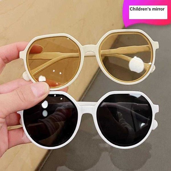 

childrens sunglasses baby girl cool personality catwalk glasses boy, Blue