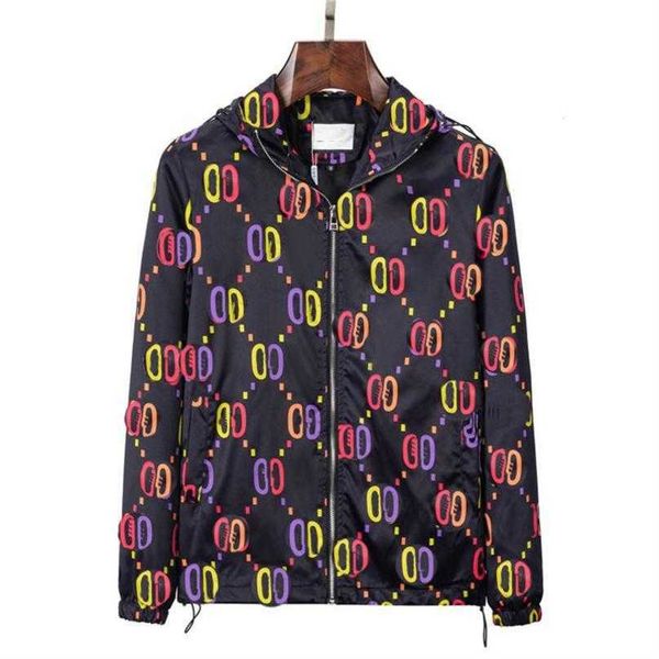 

luxury designer women t shirt shirt 2023 mens jacket spring autumn windrunner tee hooded sports windbreaker casual zipper jackets clothing, Black;brown