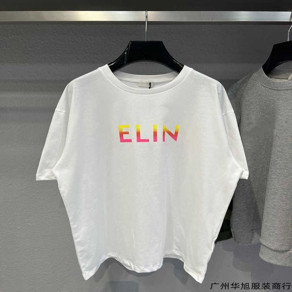 

designer new women t shirt shirt correct edition front colorful letter print summer, White;black