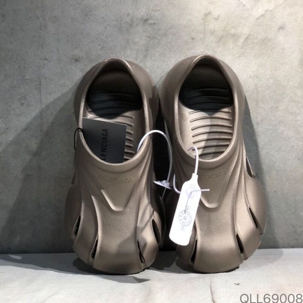 

luxury women sandals triple white black brown light smoke grey yellow summer slippers sldes fashion men women sandal slipper slide outdoor c