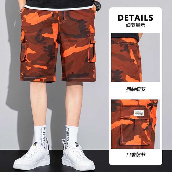 

oversized men's shorts summer korean version shorts casual pants capris slim fitting loose fitting jumpsuit beach pants 5 votx, White;black