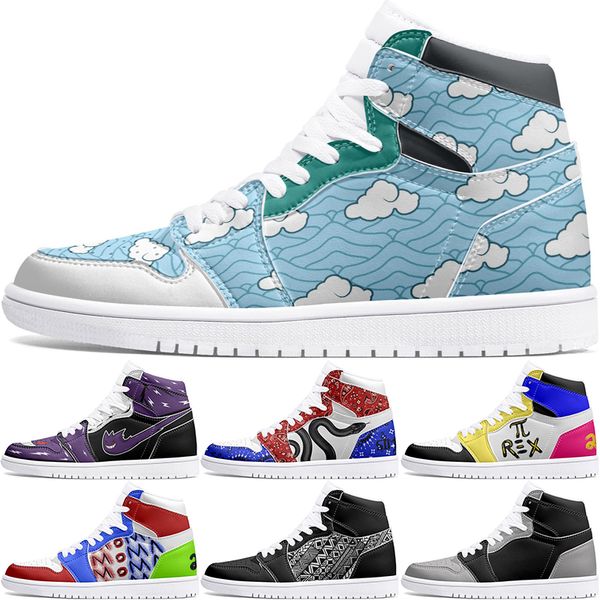 

new Customized Shoes 1s DIY shoes Basketball Shoes damping male boys girl female1 Anime Character Customized Personalized Trend Versatile Outdoor Shoe