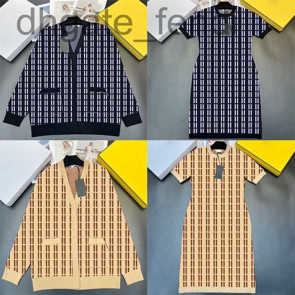 

casual dresses designerwomens designer cardigan coats full letter print ladies high grade clothing long sleeve velvet knitted sweaters gkyf, Black;gray