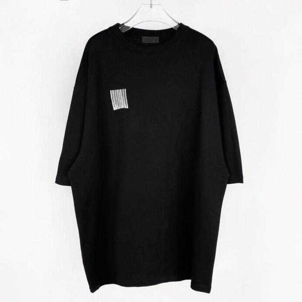 

2023 womens designer t shirt tracksuit shirt correct version classic moss code t-shirt couple same style, White