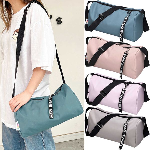 

duffel bag gym lightweight waterproof fitness training outdoor travel duffle bag sports swim yoga shoulder 230404