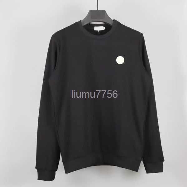 

mens designer hoodies women embroidered badge hoodie sweatshirts loose long sleeve hooded jumper men's clothing 9c7h 9c7h, Black