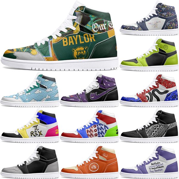 

New Customized Shoes 1s DIY shoes Basketball Shoes damping males boys girl females Anime Character Customization Personalized Trend Outdoor Shoe