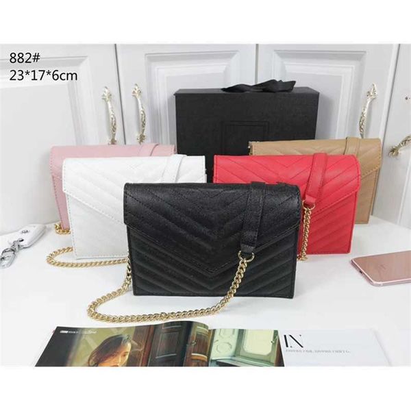 

fashion women's bag 2023 new single shoulder cross v-shaped bag-882