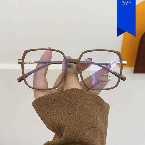 

anti blu ray matte coffee glasses korean fashionable with myopic option female