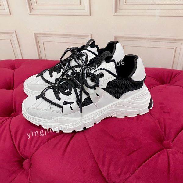 

2023new brand womens casual shoes men lace-up sports shoes fashion running shoes soft and comfortable platform shoes, Black